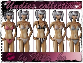 Sims 2 — Undies collection by Nita_hc — - 5 undies by Nita_hc.