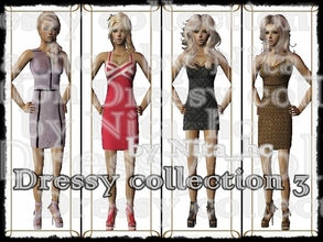 Sims 2 — Dressy collection 3 by Nita_hc — - 4 dresses by Nita_hc.