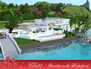 Sims 3 — Paradise on the Waterfront by ella47 — Paradise on the Waterfront: Build on Isla Paradiso and it is a beauty. It