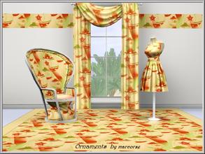 Sims 3 — Ornaments_marcorse by marcorse — Pattern Themed: Christmas tree ornaments, red and green