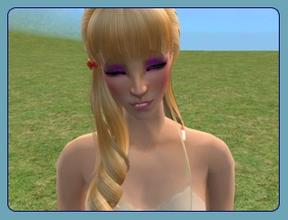 Sims 2 — Neon Eyeshadow ~ SN ~ Purple by SailorNeptune — 