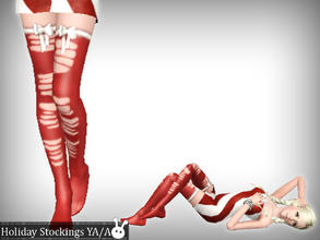 Sims 3 — Holiday Stockings YA/A by XxNikkibooxX — Stockings for your young adult and adult sims. Download comes with 3
