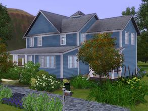 Sims 3 — HGTV Blog Cabin 2013 (unfurnished) by dorienski — This is a remake of the HGTV's 2013 Blog Cabin. The house has