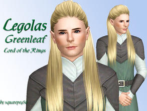 Sims 3 — Legolas Greenleaf  (Lord of the Rings) by squarepeg56 — Legolas Greenleaf (whose name in Sindarin means