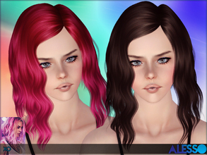 Sims 3 — Anto - XO (Hair) by Anto — Child to Elder | All LODs | Smooth bone assignment