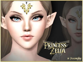 Sims 3 — Princess Zelda by Pralinesims — The beautiful Princess Zelda from the video game series 'The Legend Of Zelda',