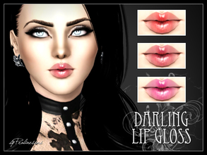 Sims 3 — Darling Lip Gloss by Pralinesims — New realistic lipstick for your sims! Your sims will love their new look ;) -