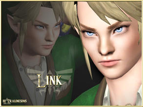 Sims 3 — Link by Pralinesims — The famous Hero Link from the video game series 'The Legend Of Zelda', now as a sim!