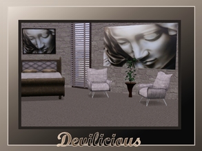 Sims 3 — Maria Paintingset by Devilicious by Devilicious — Maria Paintingset by Devilicious 1 small, 1 large painting
