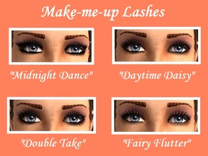 Sims 2 — Make-me-up Lashes by luckylibran242 — The mascara look for every occasion, from looking pretty for your grocery