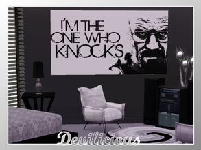 Sims 3 — Breaking Bad: I'm the one who knocks! by Devilicious by Devilicious — Breaking Bad: I'm the one who knocks!