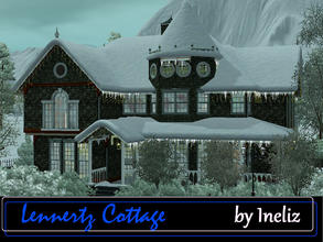 Sims 3 — Lennertz Cottage by Ineliz — Lennertz Cottage is ideal for a family with several kids and high expectations for