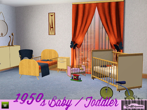 Sims 3 — 1950s Baby and Toddler Addon by BuffSumm — Let your Sim rock the 50ies! Teengirls in Petticoat, Elvis and