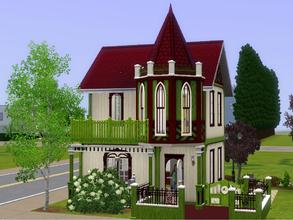 Sims 3 — Sweet Summer Victorian Starter by cm_11778 — A cute little Victorian starter home in fun colors perfect for the