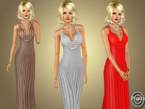 Sims 3 — Elegant Evenings by pizazz — A beautiful and elegant evening gown for your sims that you can wear everyday,