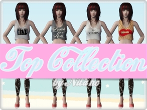 Sims 2 — Top collection by Nita_hc — -4 tops by Nita_hc. -Requires Mesh: