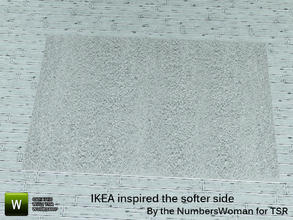 Sims 3 — Ikea Inspired The Softer Side Living Rug by TheNumbersWoman — Inspired by Ikea, Priced reasonbly by design. By