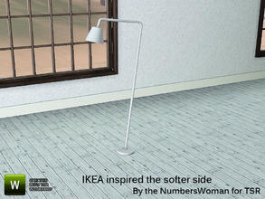 Sims 3 — Ikea Inspired The Softer Side Living Floor Lamp 1 Small by TheNumbersWoman — Inspired by Ikea, Priced reasonbly