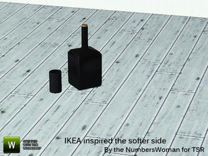 Sims 3 — Ikea Inspired The Softer Side Living Decantor and Cup by TheNumbersWoman — Inspired by Ikea, Priced reasonbly by