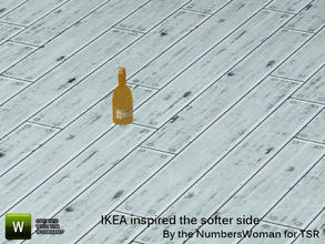 Sims 3 — Ikea Inspired The Softer Side Living Brown Bottle by TheNumbersWoman — Inspired by Ikea, Priced reasonbly by