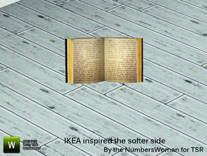 Sims 3 — Ikea Inspired The Softer Side Living Open Book by TheNumbersWoman — Inspired by Ikea, Priced reasonbly by