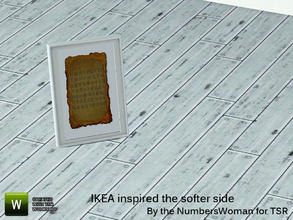 Sims 3 — Ikea Inspired The Softer Side Living Asian Scroll Small by TheNumbersWoman — Inspired by Ikea, Priced reasonbly