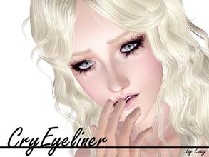 Sims 3 — Cry Eyeliner by LuxySims3 — Eyeliner with 1 channel.
