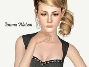 Sims 3 — Emma Watson by Ms_Blue — Emma Charlotte Duerre Watson (born 15 April 1990) is an English actress and model. She