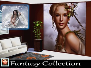Sims 3 — Fantasy Collection by luckyoyo — Floor to ceiling beautiful fantasy pictures.