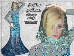 Sims 3 — Sintiklia - Stars by SintikliaSims — Set consists from dress(2 types) and veil(3types) Dress have transparent