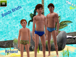Sims 3 — BondsBriefs by ldanti2 — A set of undies for your Sims. 4 channel recolor-able. Requested by pierreandreply4