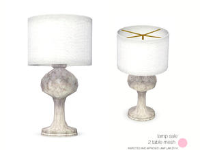 Sims 3 — Lamp Sale 2 Table Mesh by DOT — Lamp Sale 2 Table Mesh by DOT of The Sims Resource