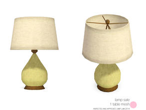 Sims 3 — Lamp Sale 1 Table Mesh by DOT — Lamp Sale 1 Table Mesh by DOT of The Sims Resource