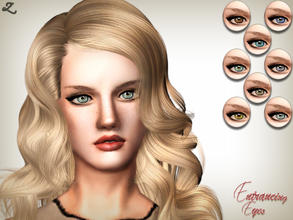 Sims 3 — Entrancing Eyes by zodapop — Realistic, captivating eyes for your sims. ~ 3 recolorable channels ~ 8 premade
