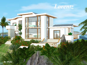 Sims 3 — Lorentz by philo — Located on Isla Romantica in Island Paradise, this 4 bedrooms offers your sims amazing views