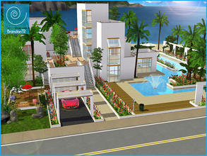 Sims 3 — Party Hard by brandontr — 'Party Hard' is an enough modern and luxury house for luxury lovers. This house was