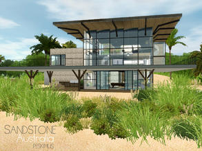 Sims 3 — Sandstone by peskimus — Sandstone is one of Australia's finest houses located on the beach. Built by all