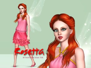 Sims 3 — Rosetta Fairy by fantasticSims by fantasticSims — Rosetta is the Fairy straight from Pixie Hollow. She is a eco