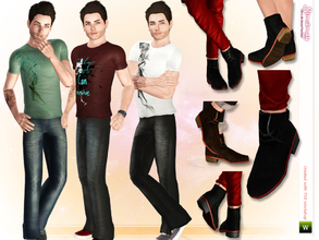 Sims 3 — Male | Style & Clarity Set by Simsimay — Now its time to release a set for males who should look good around