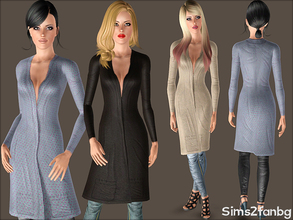 Sims 3 — 380 - Coat with jeans by sims2fanbg — .:380 - Coat with jeans:. Coat with jeans in 3 recolors,Custom