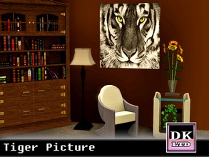 Sims 3 — Tiger Picture by DK_LTD — Stunning picture of a tiger.