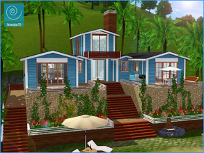 Sims 3 — Let Her Go 'Fully Furnished' by brandontr — This house is a small and modern one. If you like sunshine and