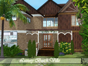 Sims 3 — Luxury Beach Villa by Lily-chan2 — Here is a luxury beach villa for your lovely sims! *Inside we have: First