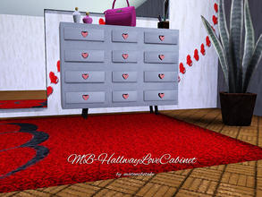 Sims 3 — MB-HallwayLoveCabinet by matomibotaki — MB-HallwayLoveCabinet, 2,5x1 new hallway-cabinet mesh, to find under -