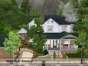 Sims 3 — Modern Suburban Home - 1055 Sub Avenue by Lily-chan2 — A new home for your lovely families to move in to! Modern