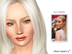 Sims 3 — Iggy Azalea by CherryBerrySim — Iggy Azalea is a rapper and a model from Australia. She's artistic and a party