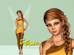 Sims 3 — Fawn Fariy by fantasticSims TSR by fantasticSims — Fawn is the Fairy straight from Pixie Hollow. She is a eco