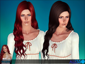 Sims 3 — Anto - Hourglass (Hair) by Anto — Female hair from child to elder