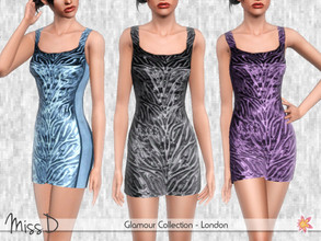 Sims 3 — Glamour Collection - London by MissDaydreams — London is a trendy mini dress made with unique fabrics, which