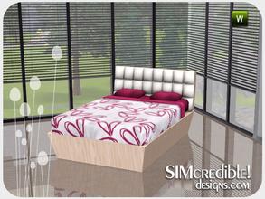 Sims 3 — Amore - Bed by SIMcredible! — Because love is in the air ^^ by SIMcredibledesigns.com available at TSR